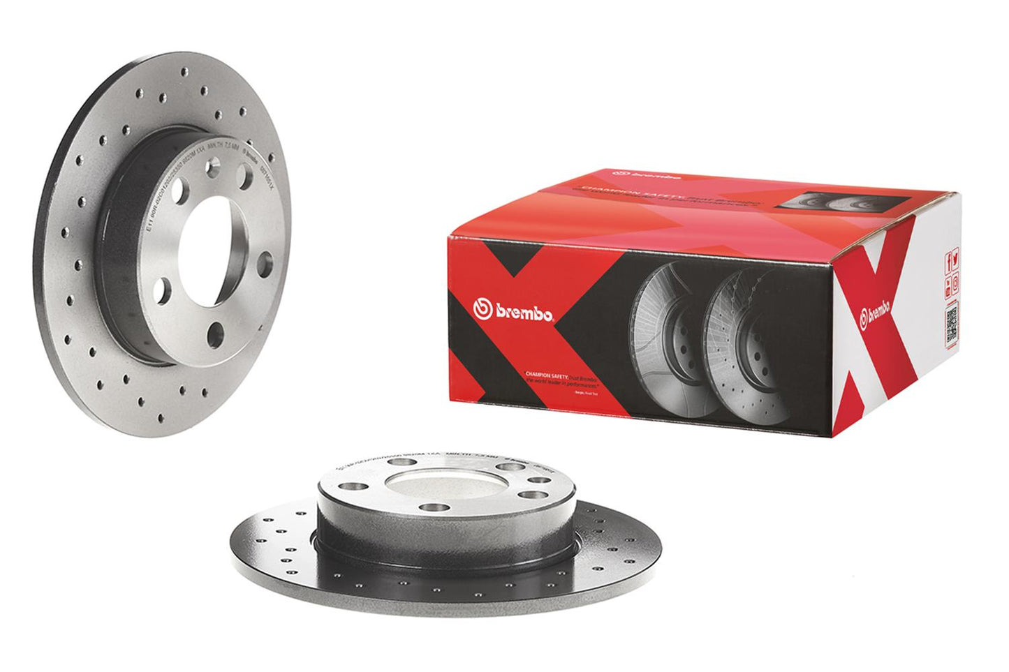 Brembo Premium UV Coated Brake Rotors 08.7165.1X