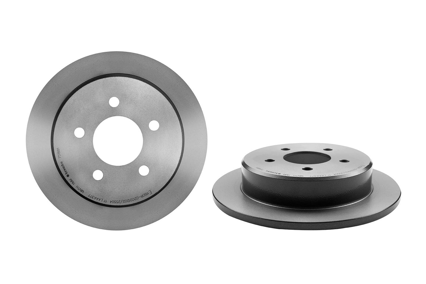 Brembo Premium UV Coated Brake Rotors 08.7518.81