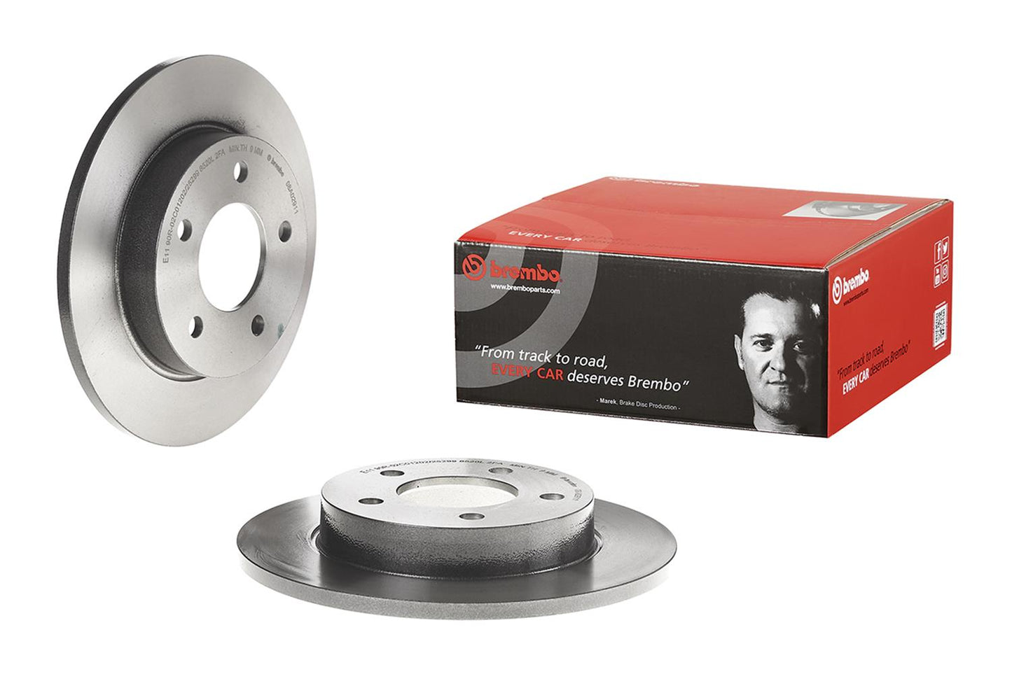 Brembo Premium UV Coated Brake Rotors 08.A029.11