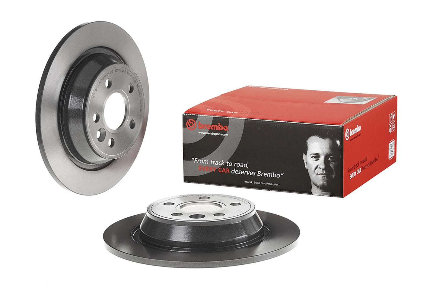 Brembo Premium UV Coated Brake Rotors 08.A540.11