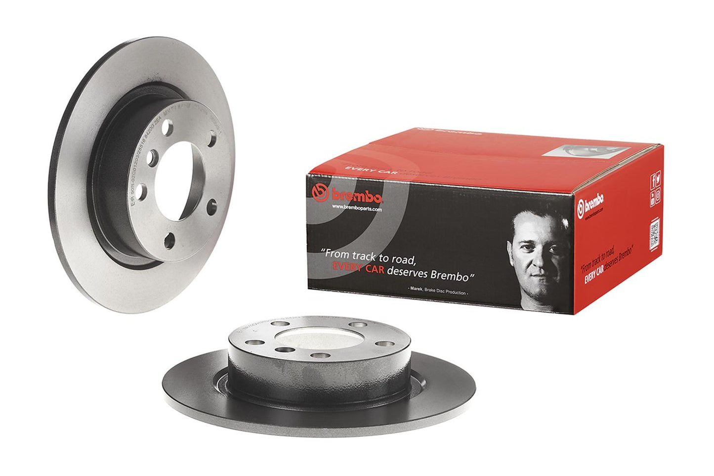 Brembo Premium UV Coated Brake Rotors 08.B649.11