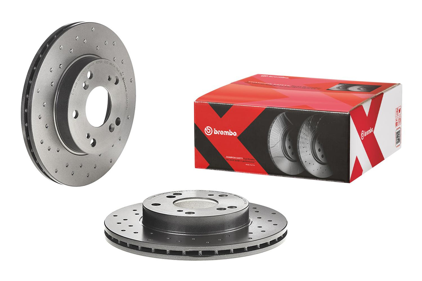 Brembo Premium UV Coated Brake Rotors 09.5457.3X