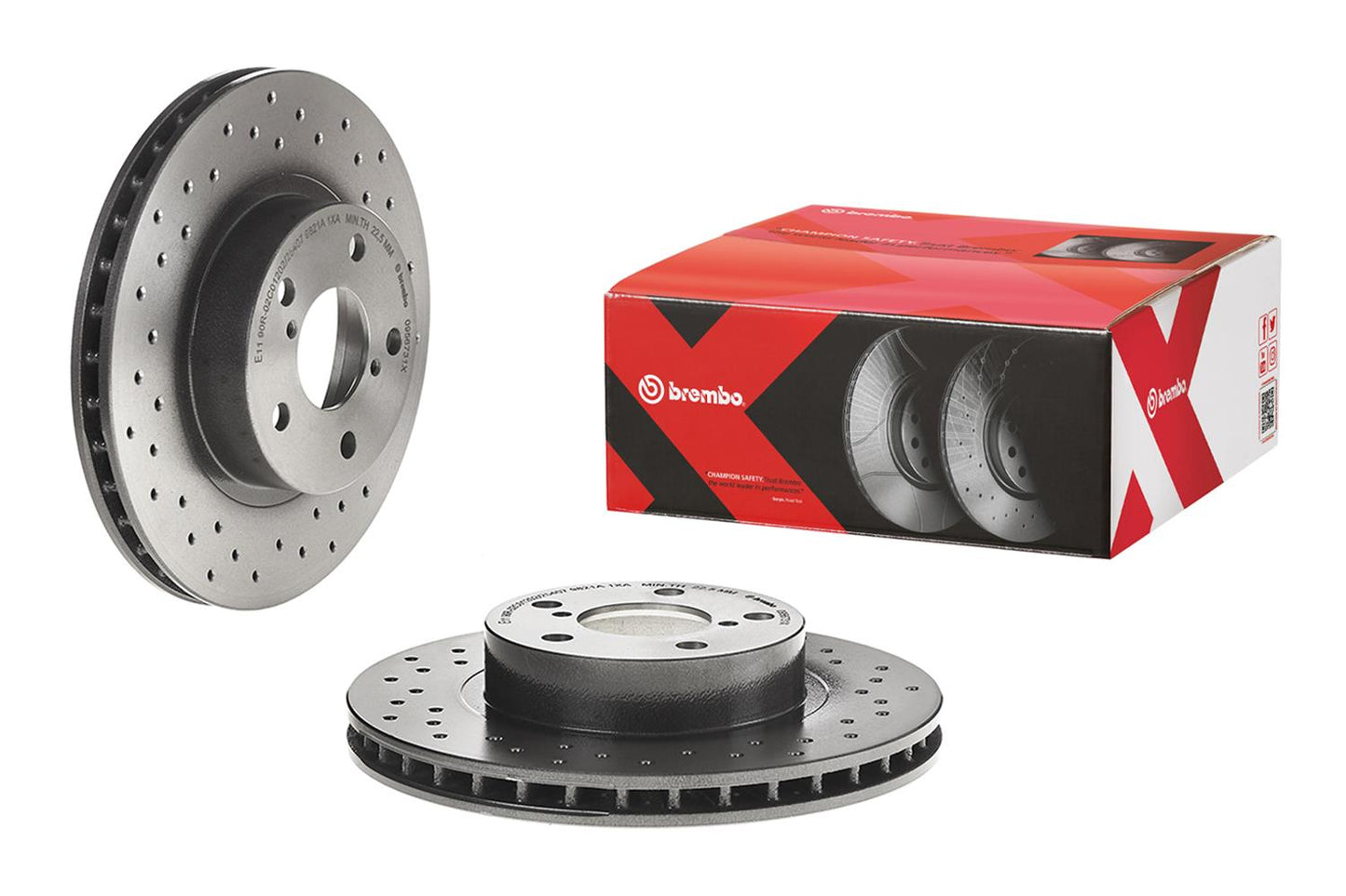 Brembo Premium UV Coated Brake Rotors 09.5673.1X