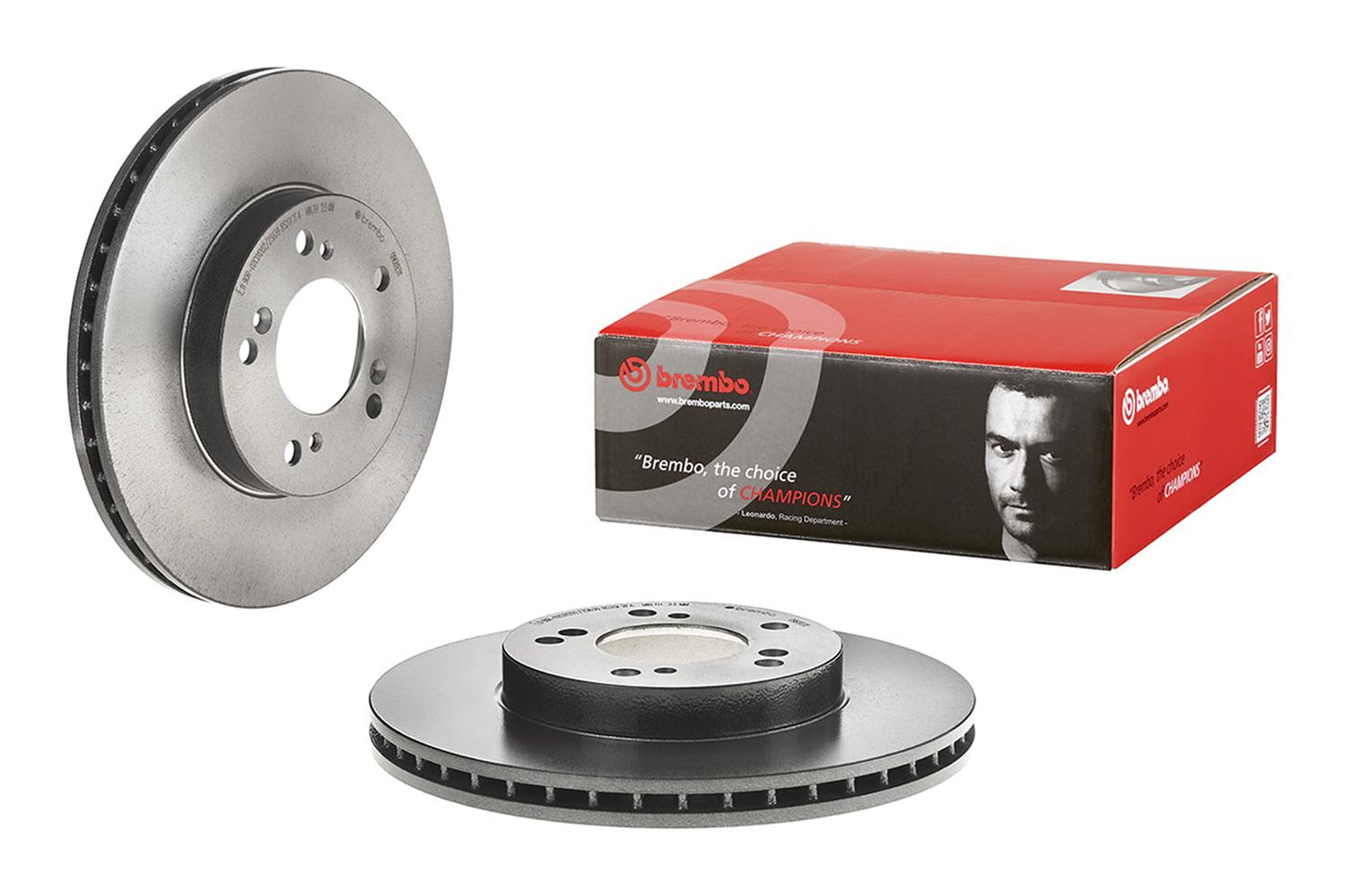 Brembo Premium UV Coated Brake Rotors 09.6893.11