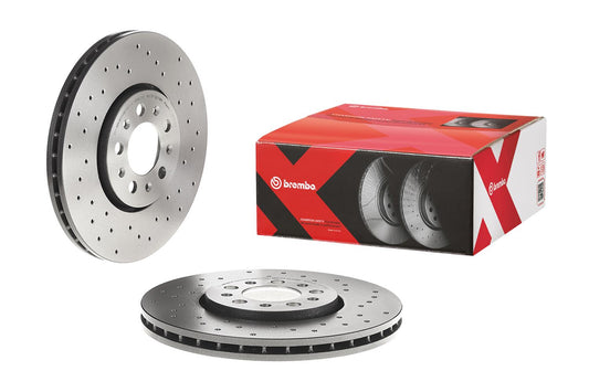 Brembo Premium UV Coated Brake Rotors 09.7010.2X