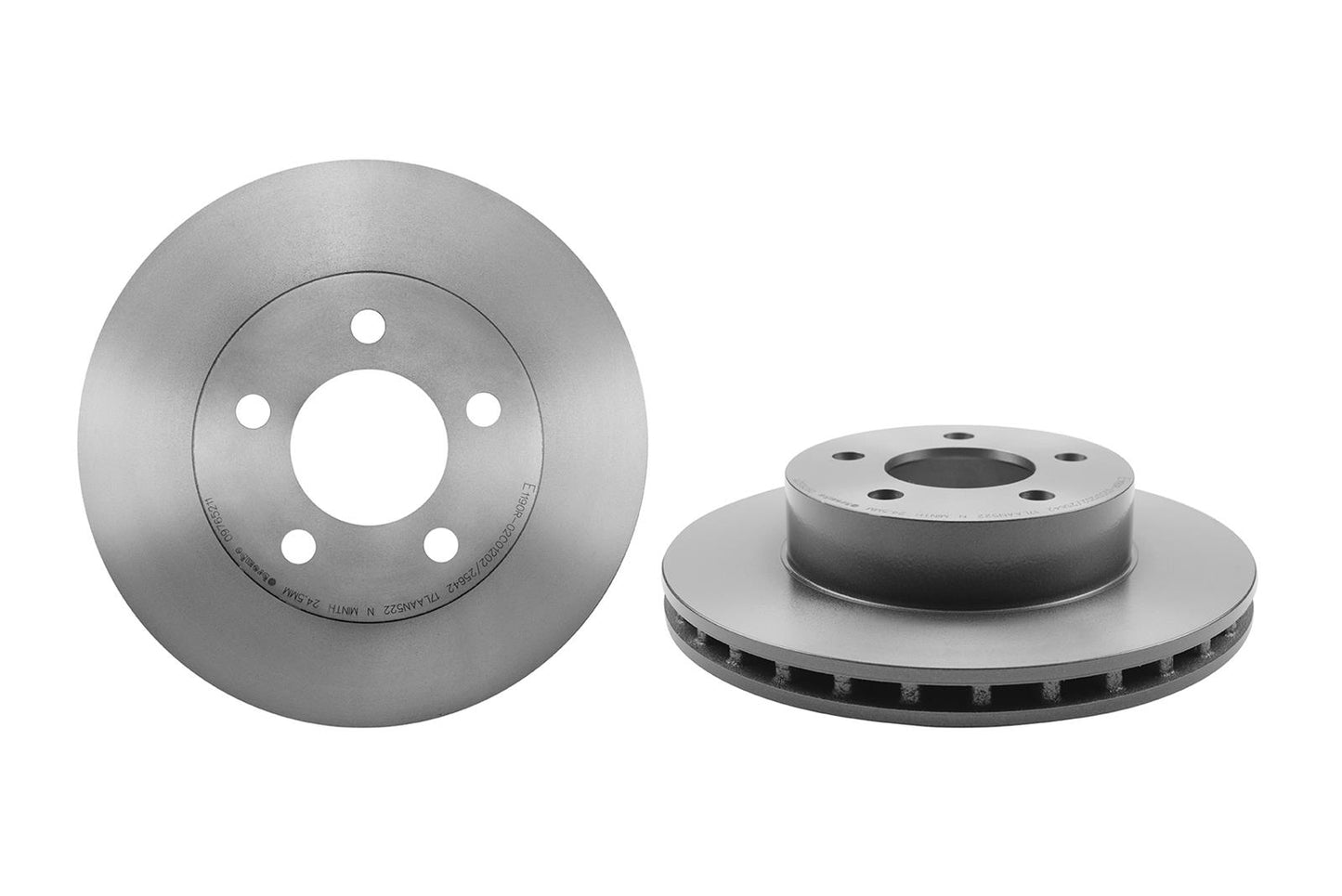 Brembo Premium UV Coated Brake Rotors 09.7652.11