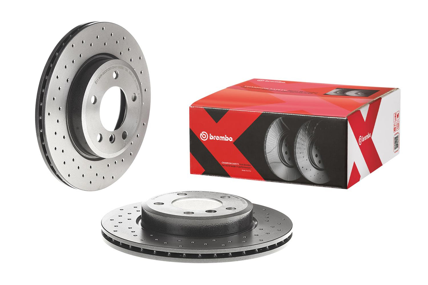 Brembo Premium UV Coated Brake Rotors 09.7701.1X