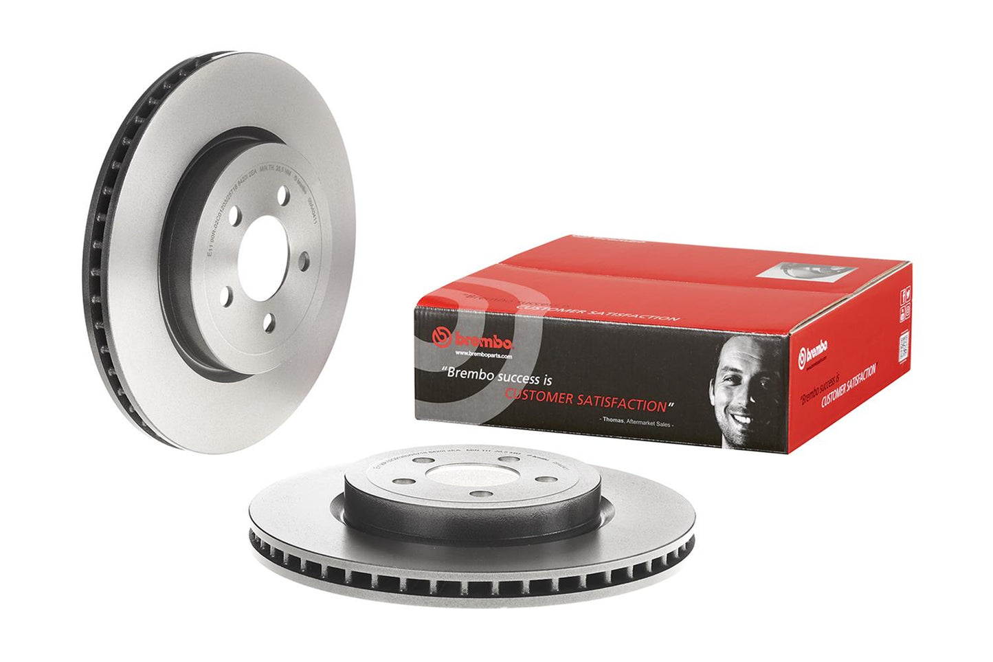 Brembo Premium UV Coated Brake Rotors 09.A404.11
