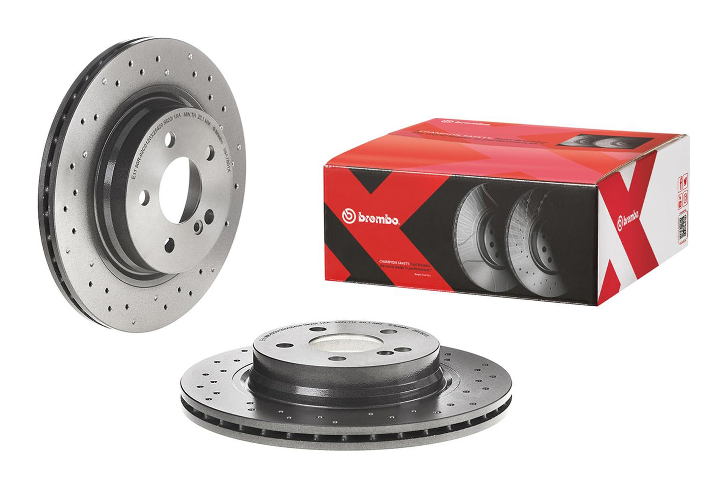 Brembo Premium UV Coated Brake Rotors 09.A760.1X