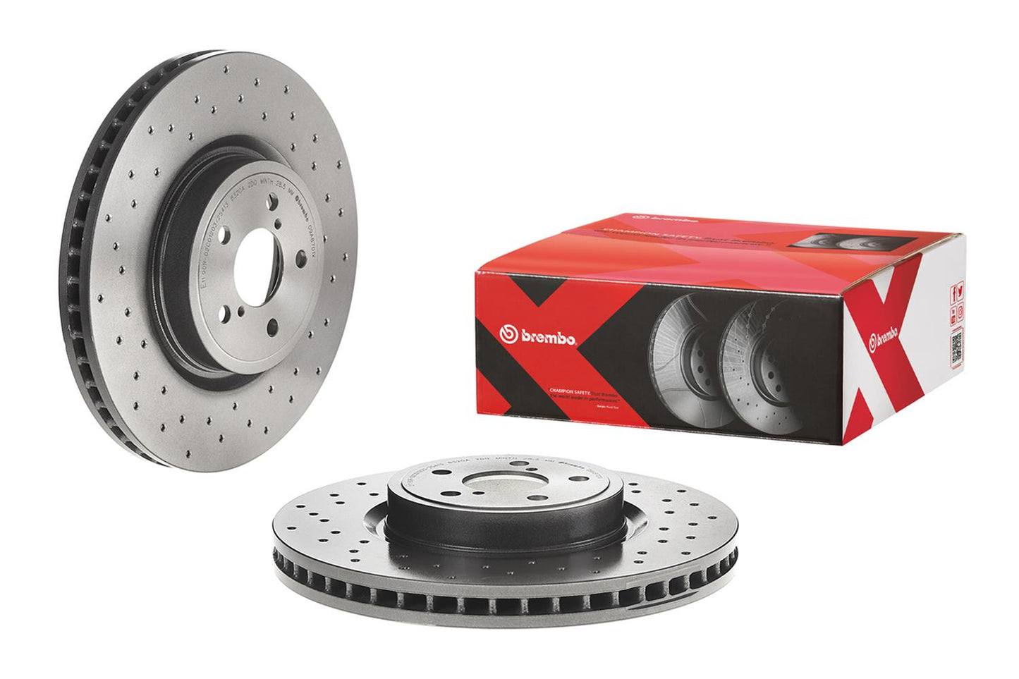 Brembo Premium UV Coated Brake Rotors 09.A870.1X