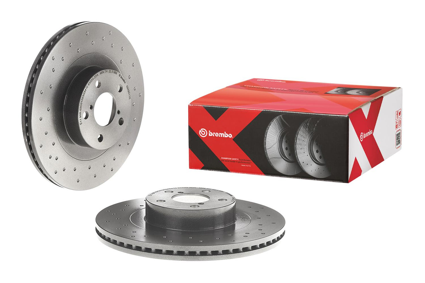 Brembo Premium UV Coated Brake Rotors 09.A921.1X