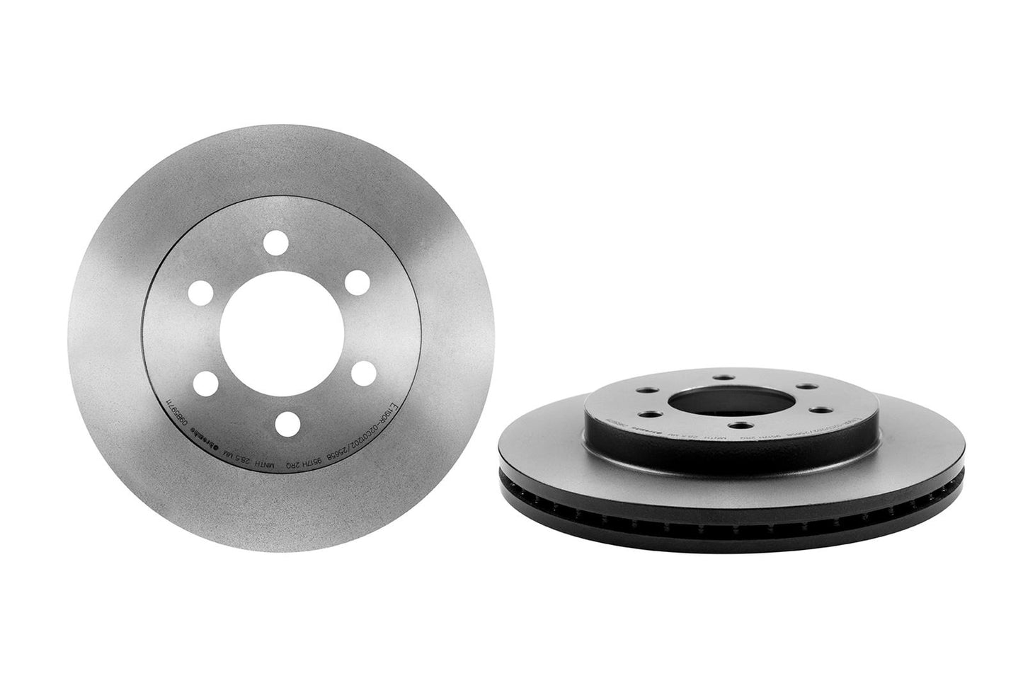 Brembo Premium UV Coated Brake Rotors 09.B597.11