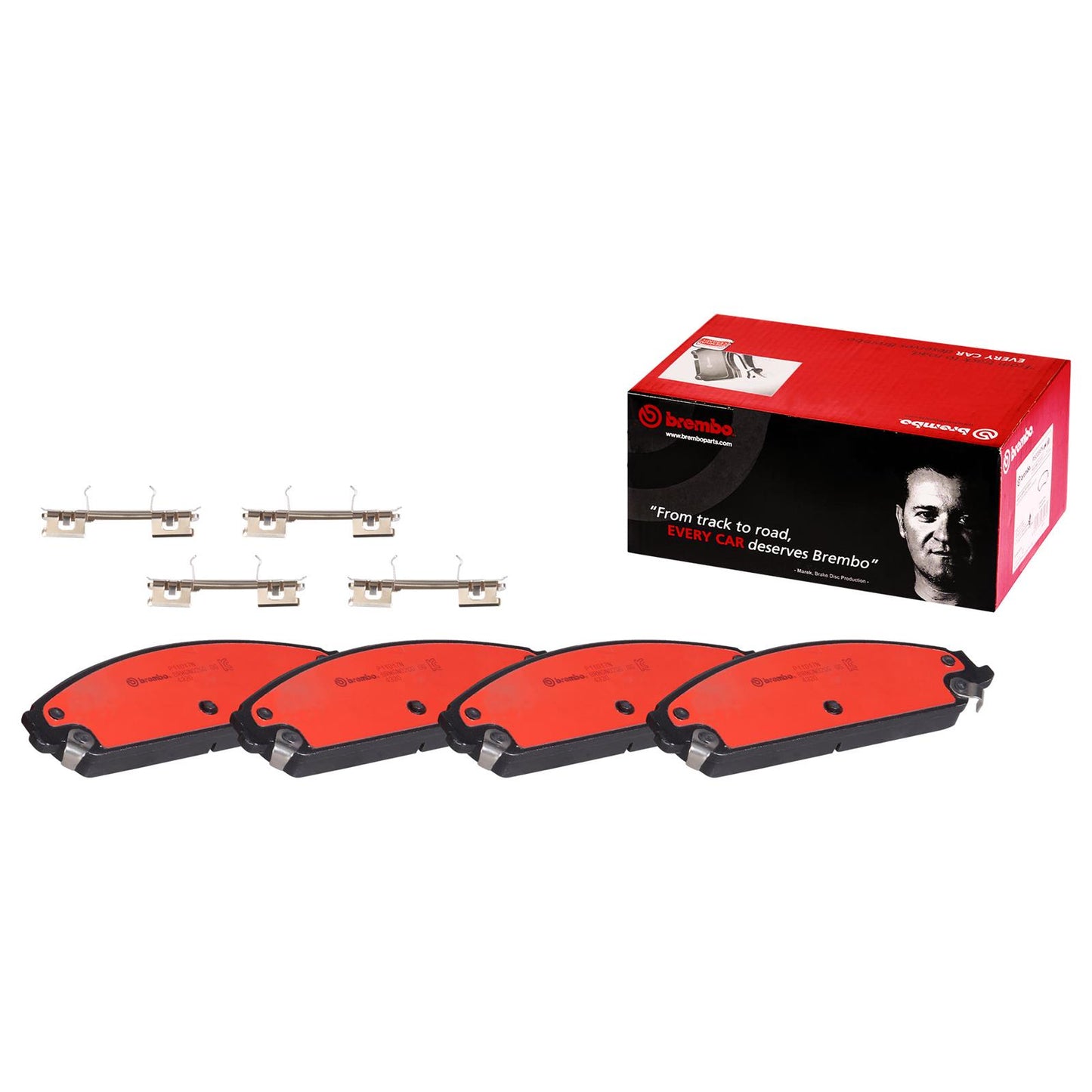 Brembo NAO Ceramic Brake Pads P11017N