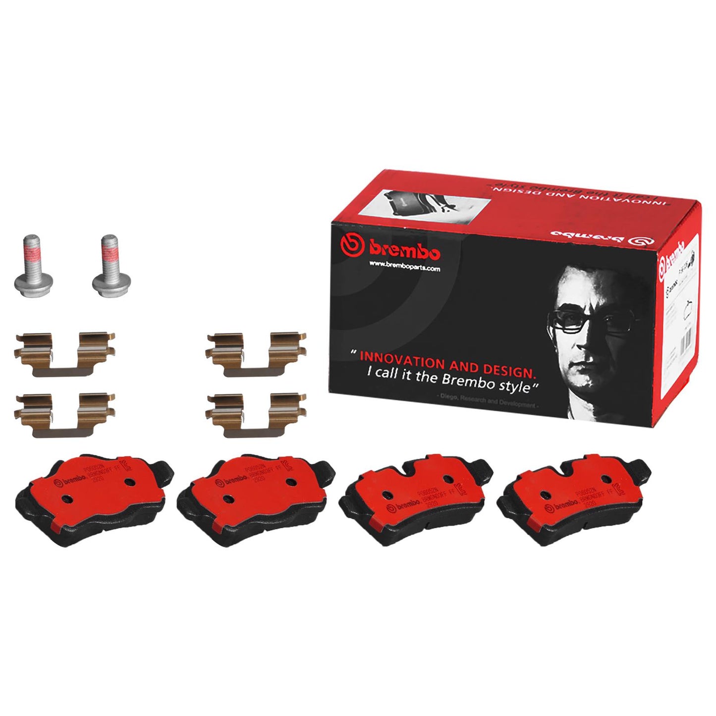 Brembo NAO Ceramic Brake Pads P06052N