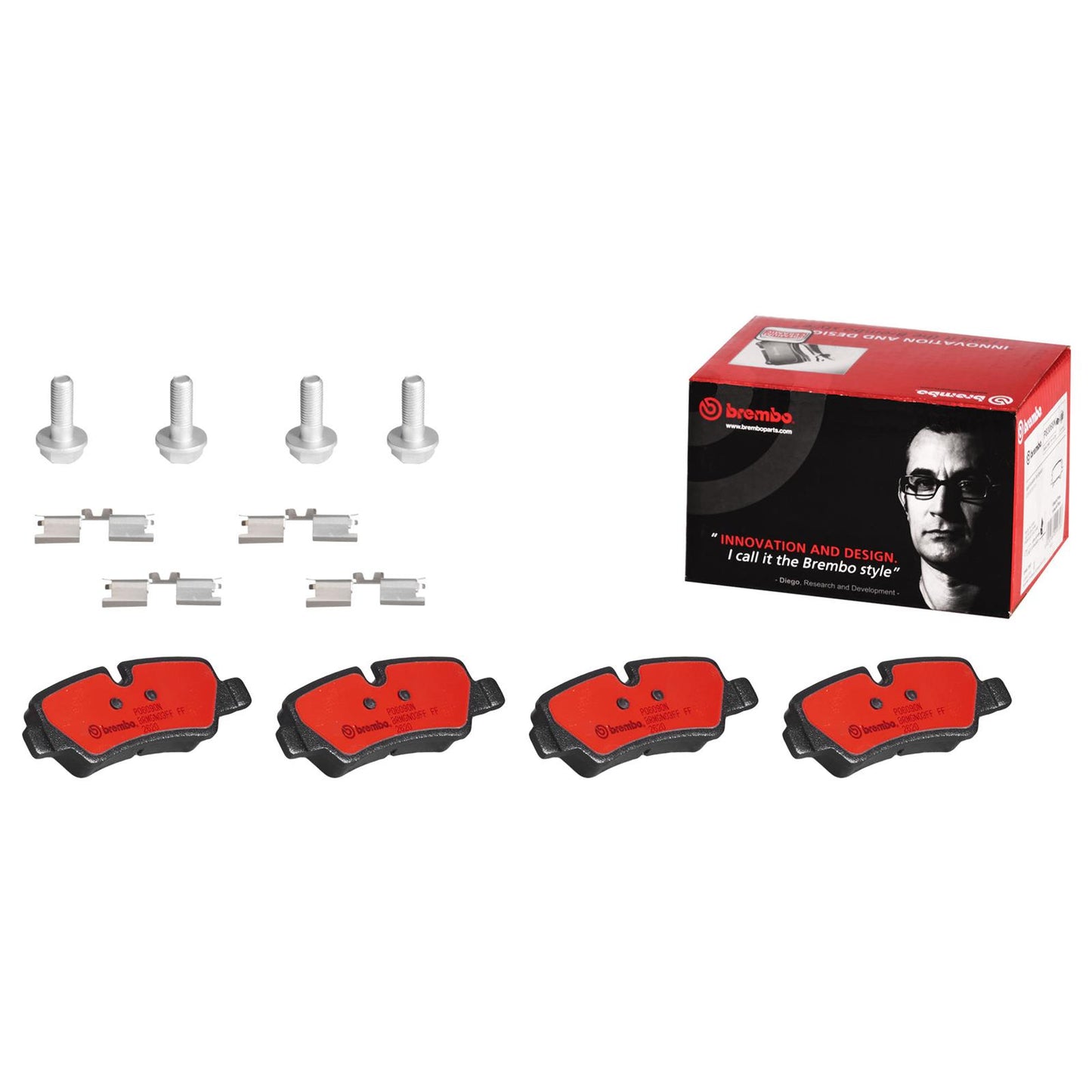 Brembo NAO Ceramic Brake Pads P06090N
