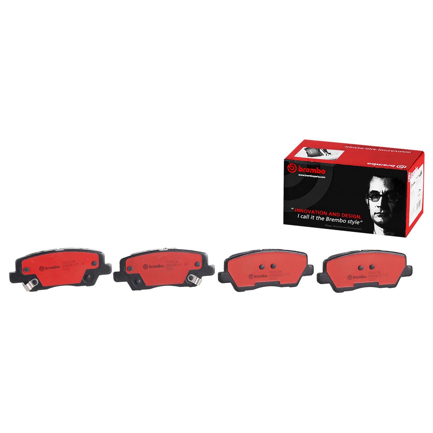 Brembo NAO Ceramic Brake Pads P09023N