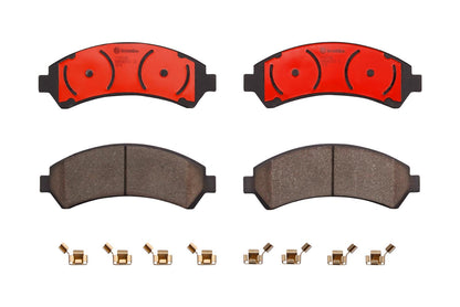 Brembo NAO Ceramic Brake Pads P10016N