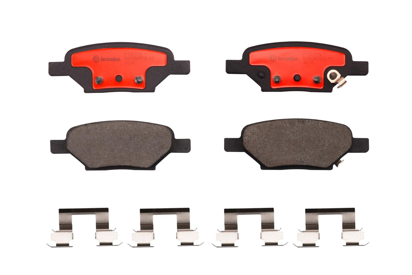 Brembo NAO Ceramic Brake Pads P10031N