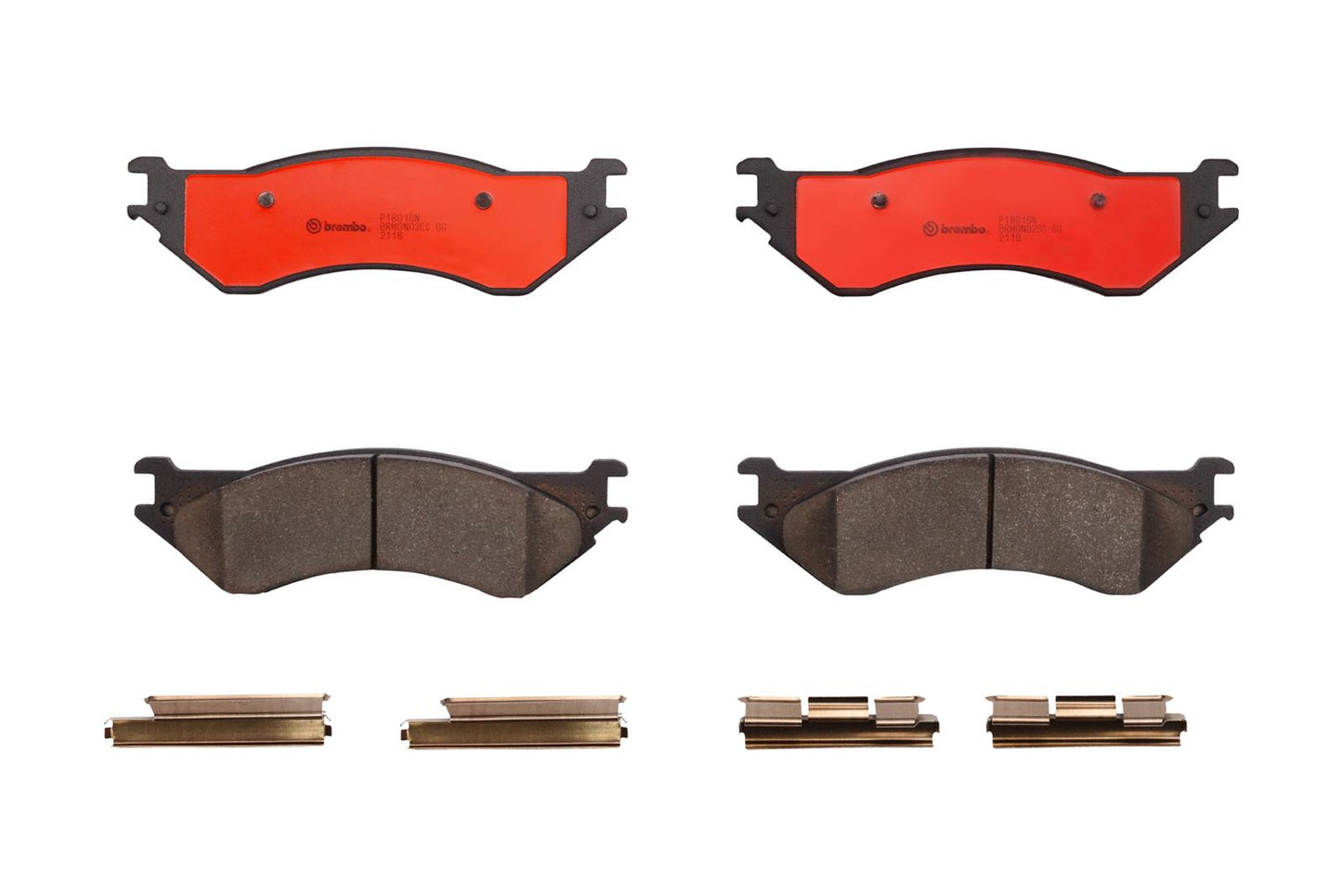 Brembo NAO Ceramic Brake Pads P18016N