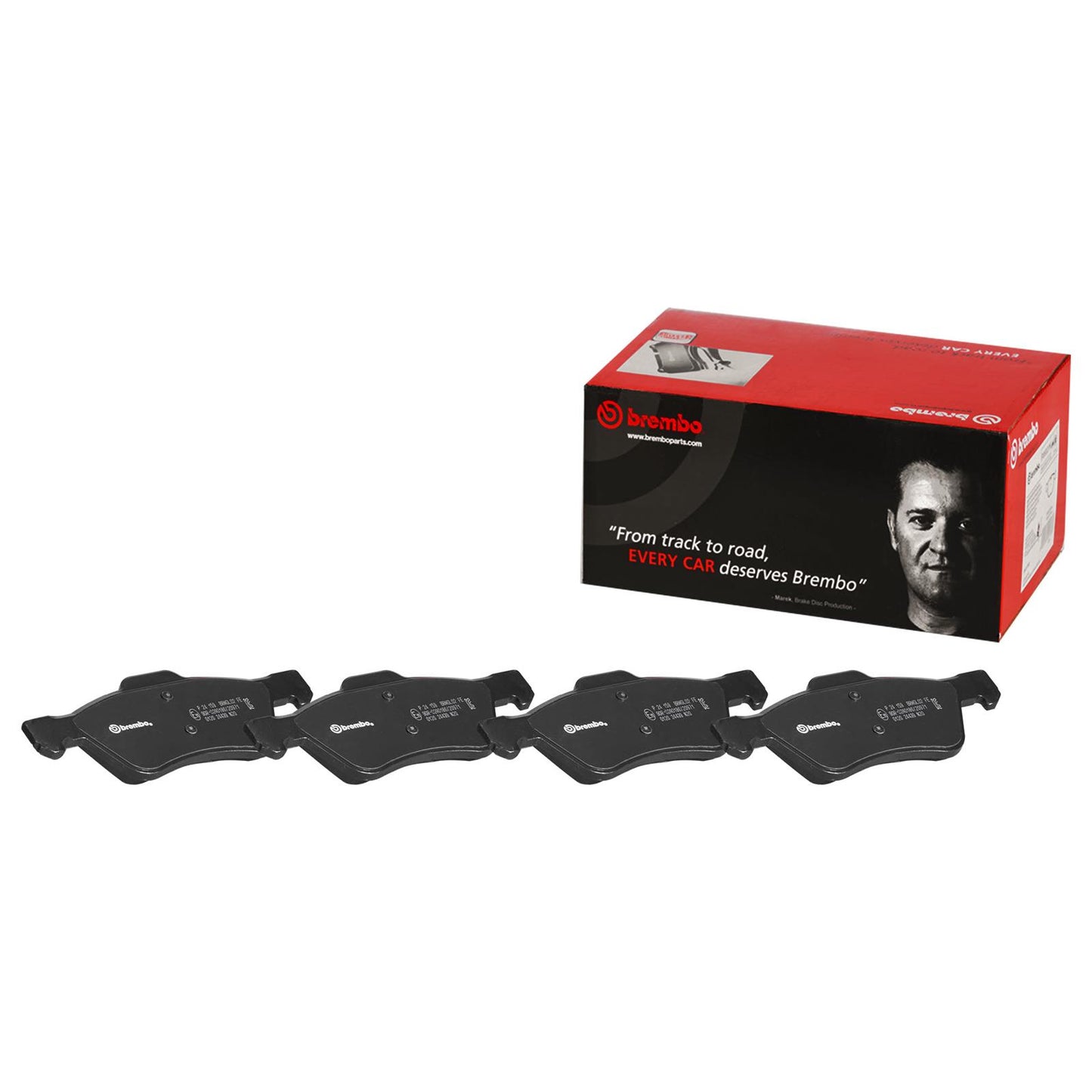 Brembo NAO Ceramic Brake Pads P24157N