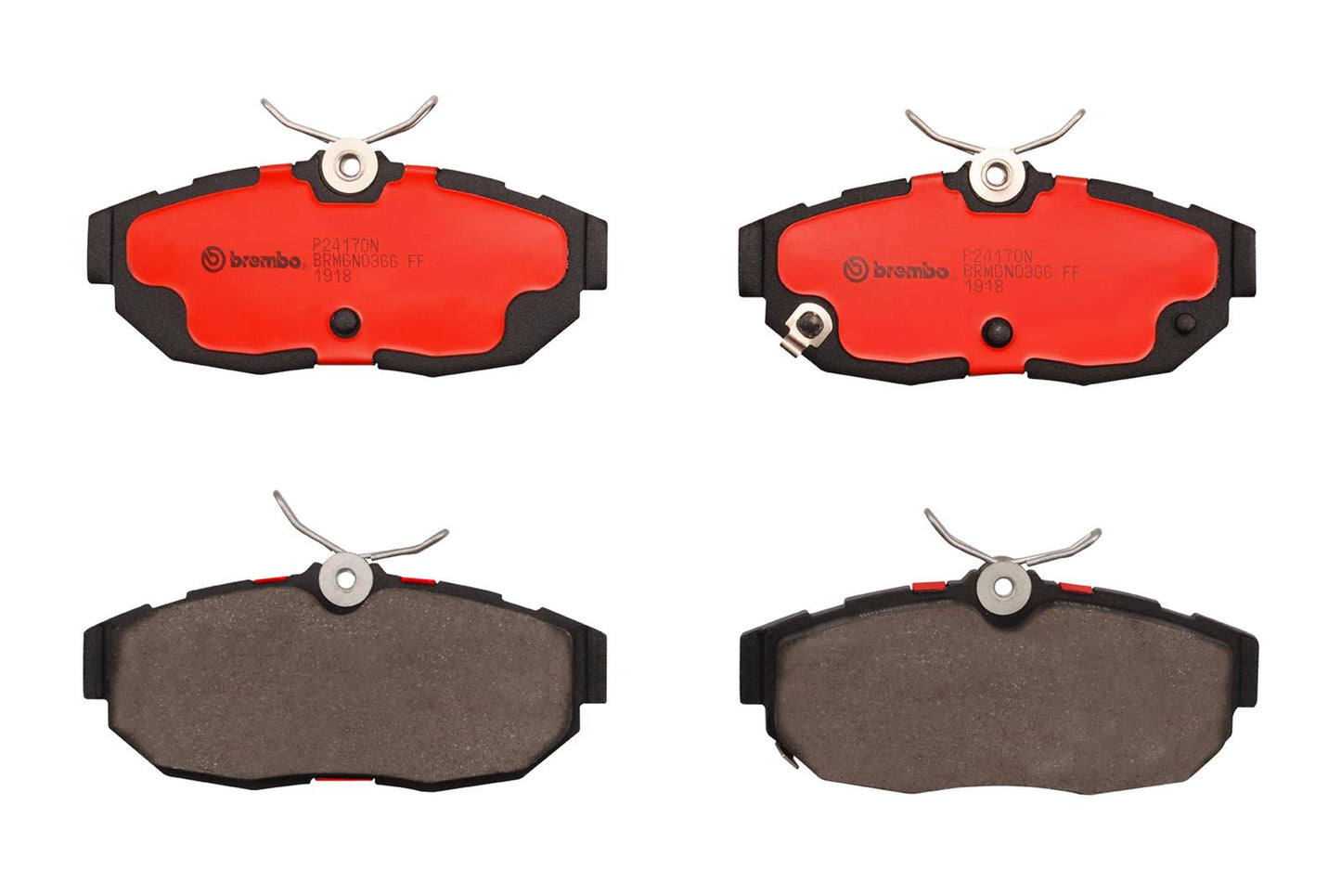 Brembo NAO Ceramic Brake Pads P24170N
