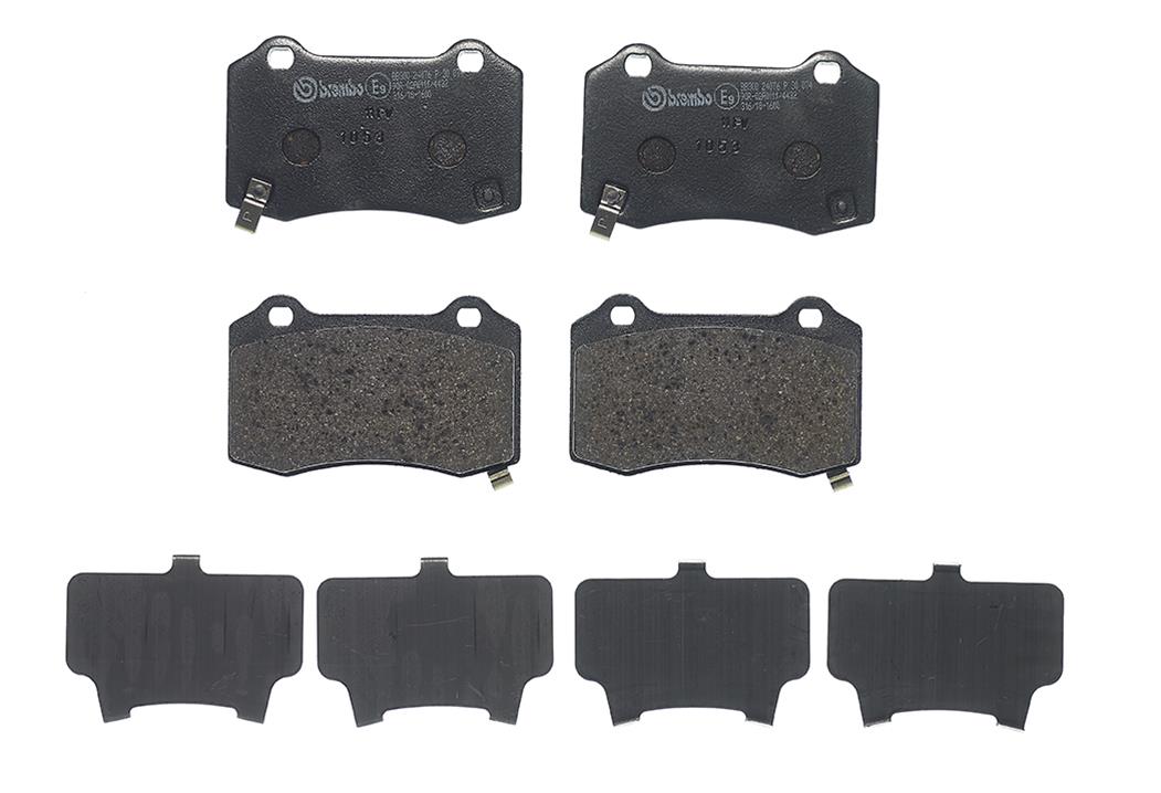 Brembo Low-Met Brake Pads P30074