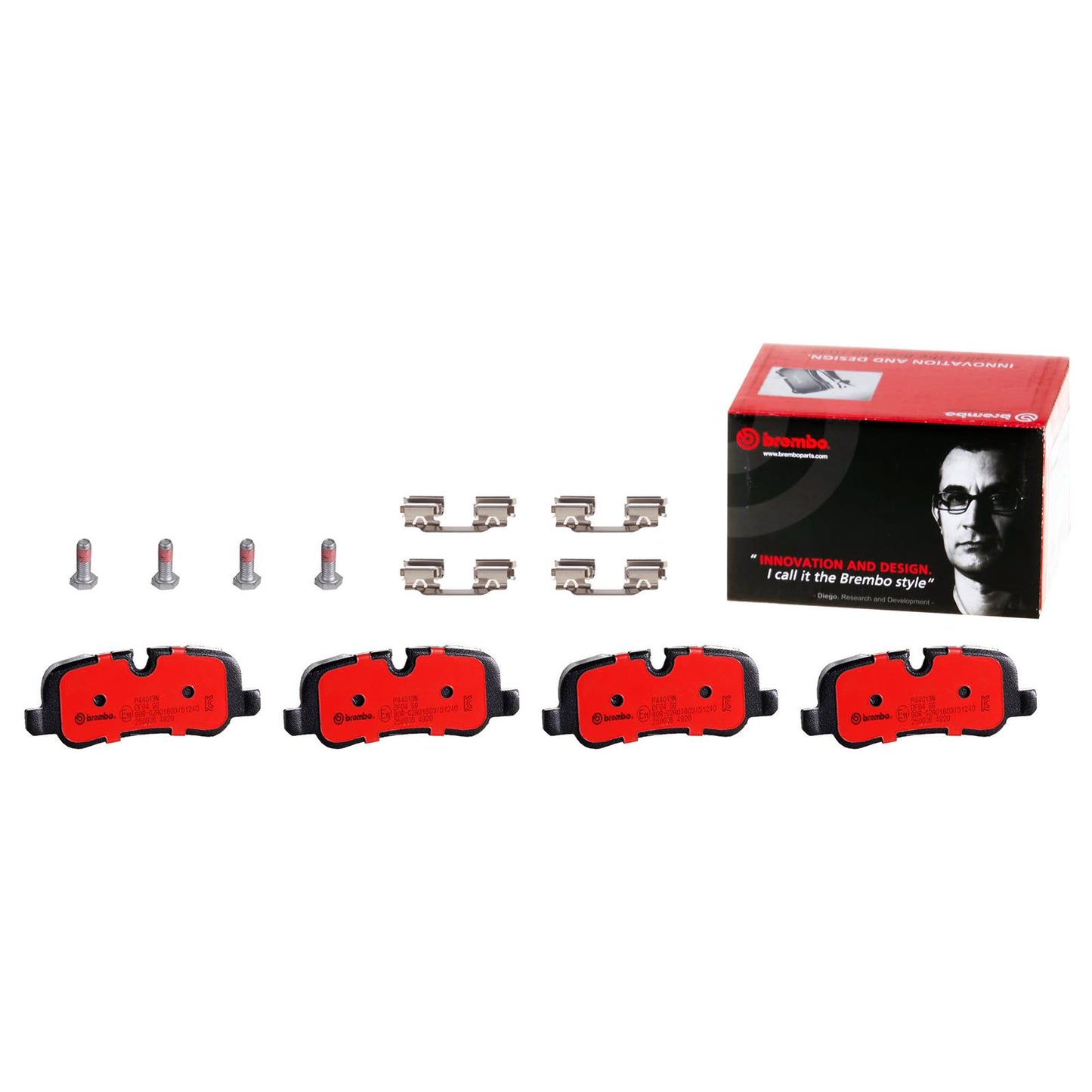 Brembo NAO Ceramic Brake Pads P44013N