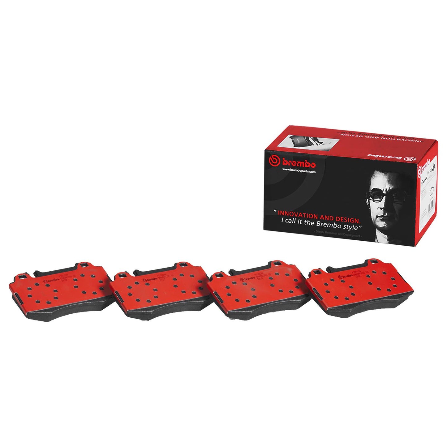 Brembo NAO Ceramic Brake Pads P50053N