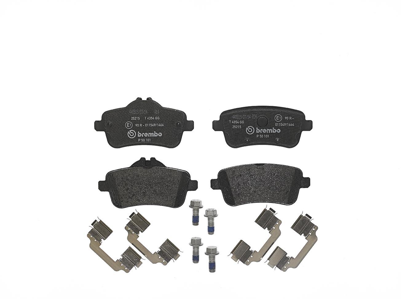 Brembo Low-Met Brake Pads P50101