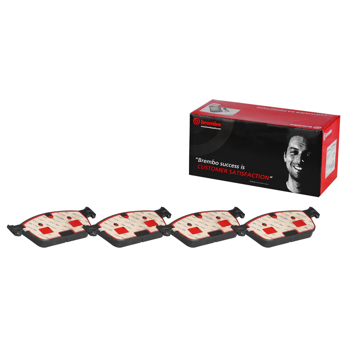 Brembo NAO Ceramic Brake Pads P50102N