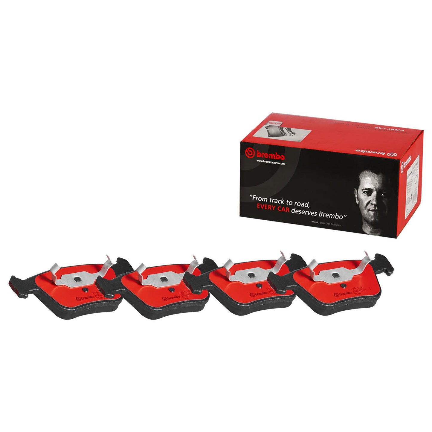 Brembo NAO Ceramic Brake Pads P50116N