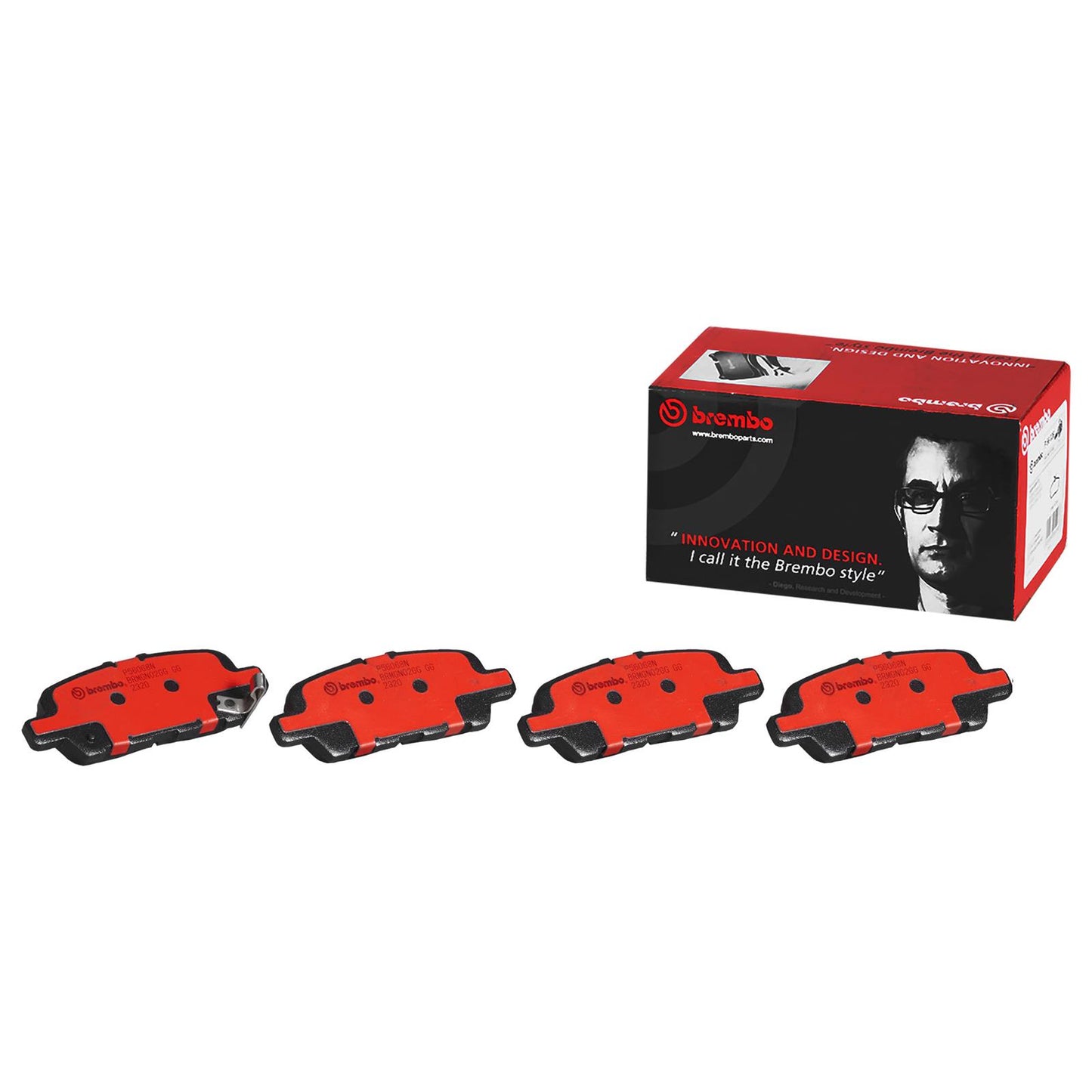 Brembo NAO Ceramic Brake Pads P56068N