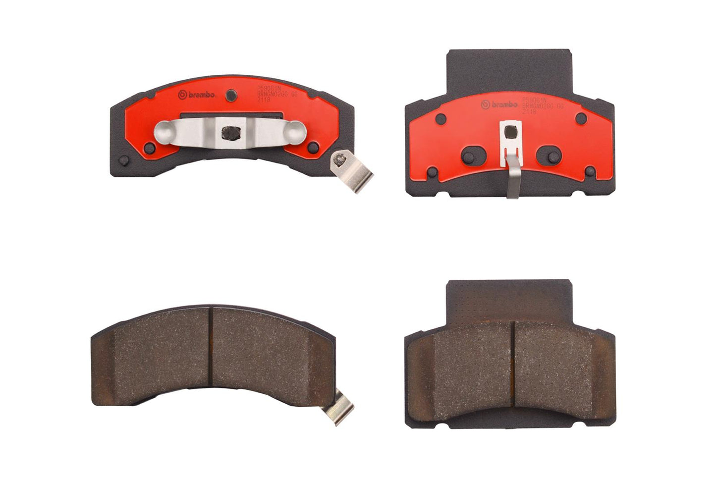 Brembo NAO Ceramic Brake Pads P59061N