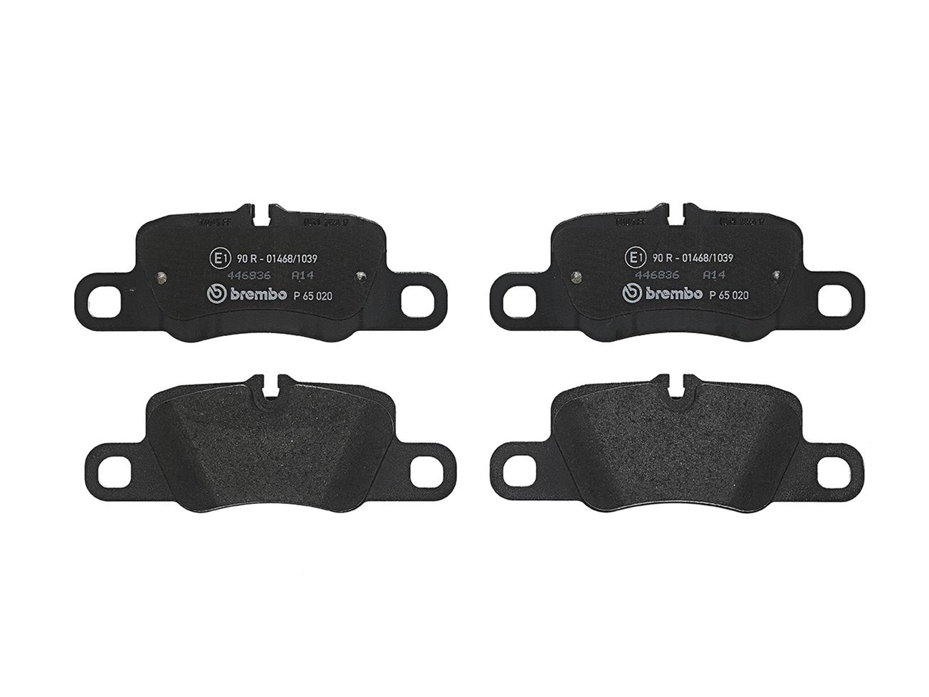 Brembo Low-Met Brake Pads P65020