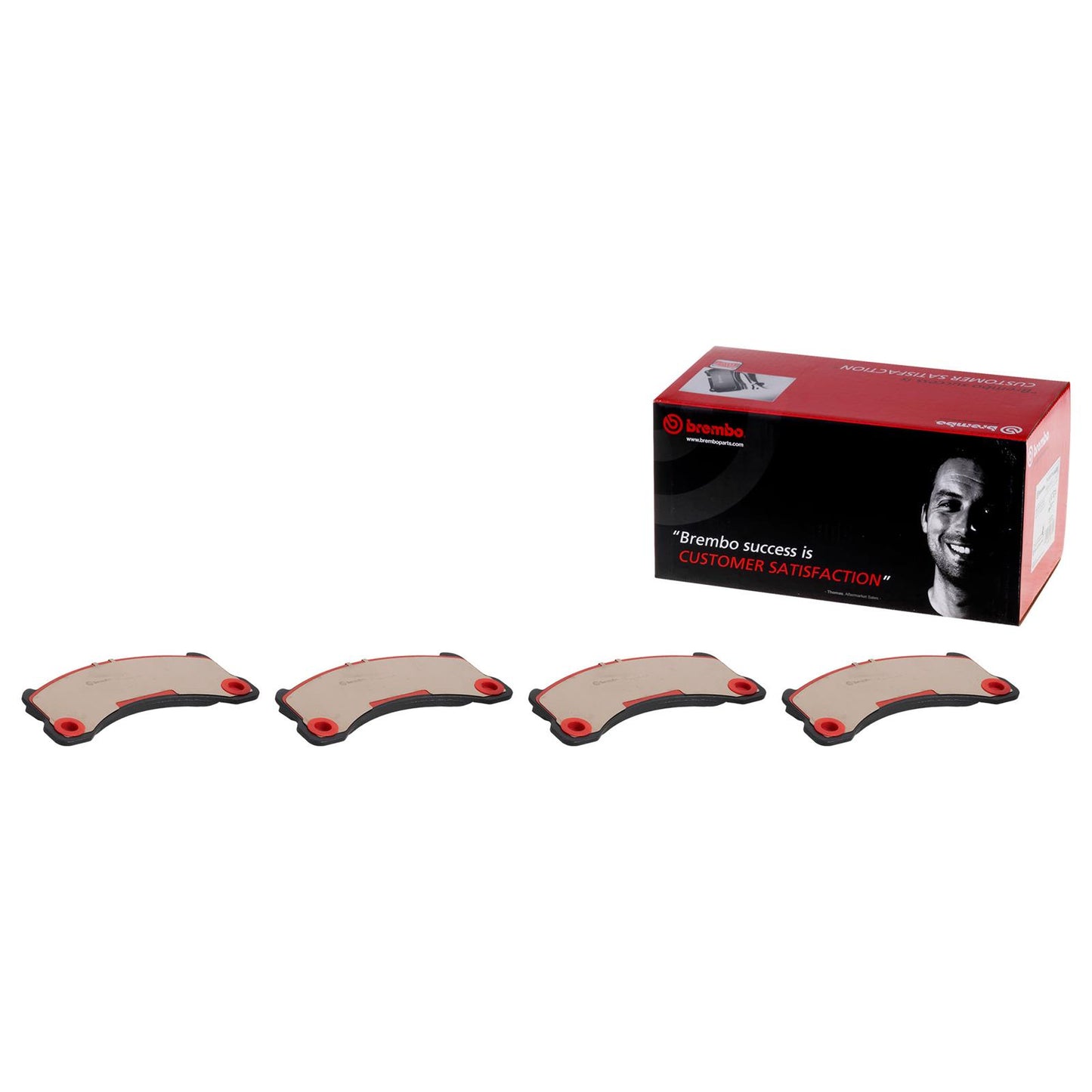 Brembo NAO Ceramic Brake Pads P65026N