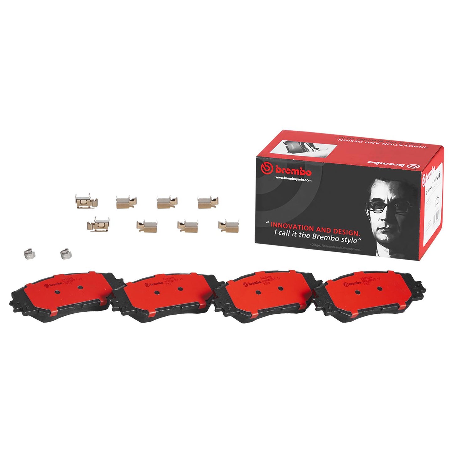 Brembo NAO Ceramic Brake Pads P83082N