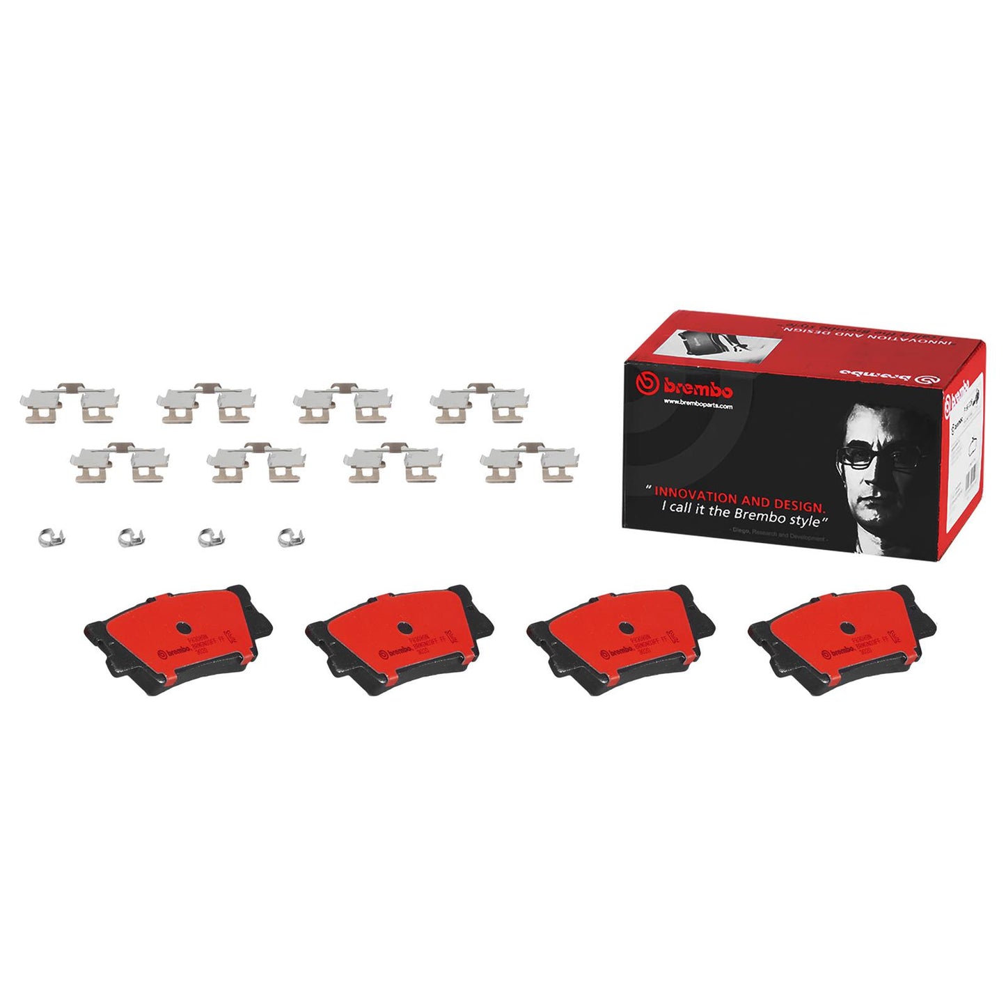 Brembo NAO Ceramic Brake Pads P83089N