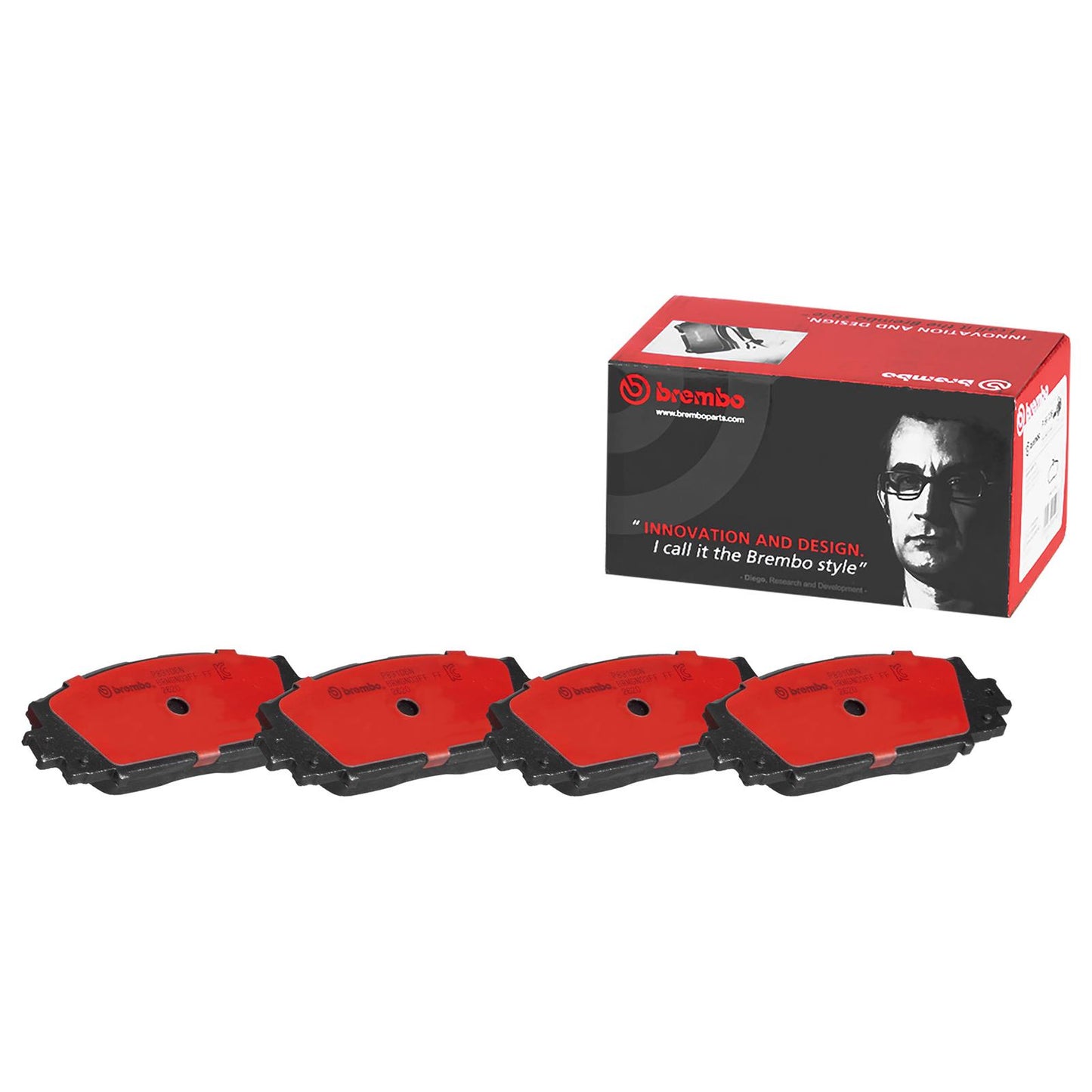 Brembo NAO Ceramic Brake Pads P83106N