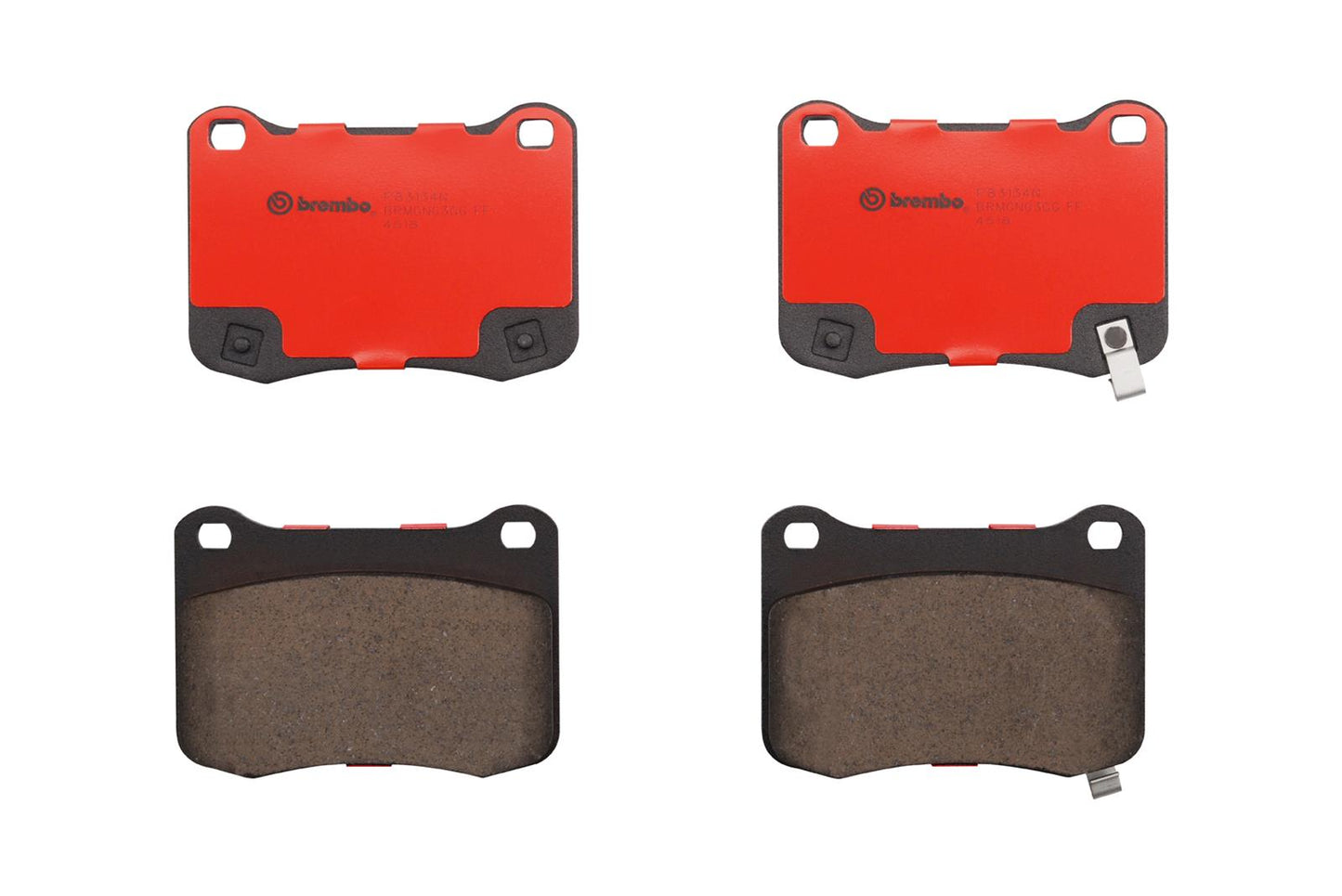 Brembo NAO Ceramic Brake Pads P83134N