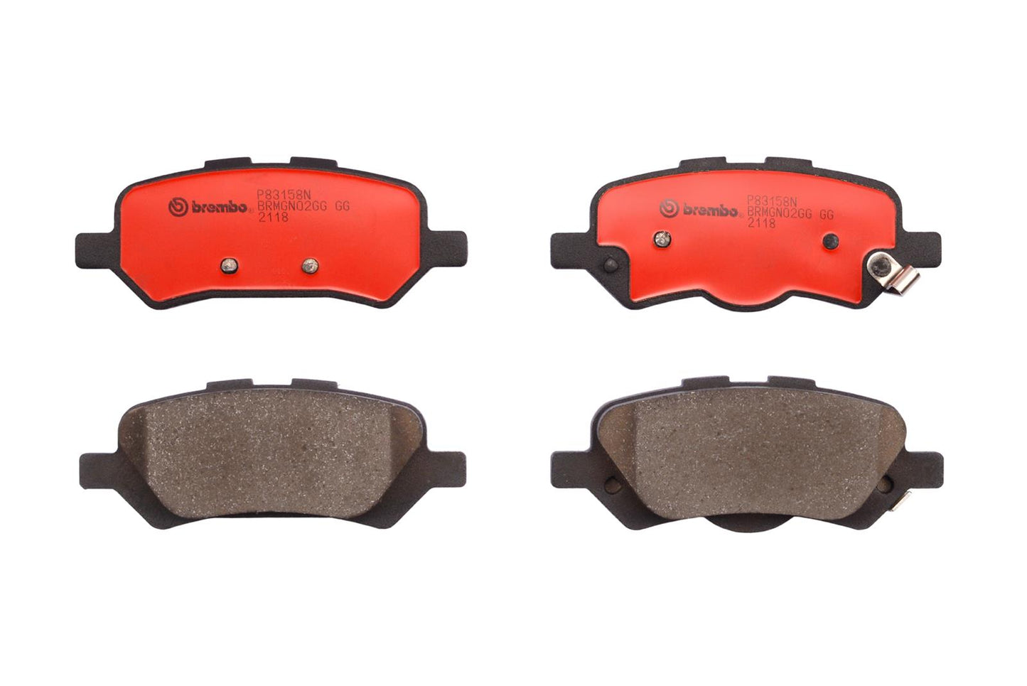 Brembo NAO Ceramic Brake Pads P83158N