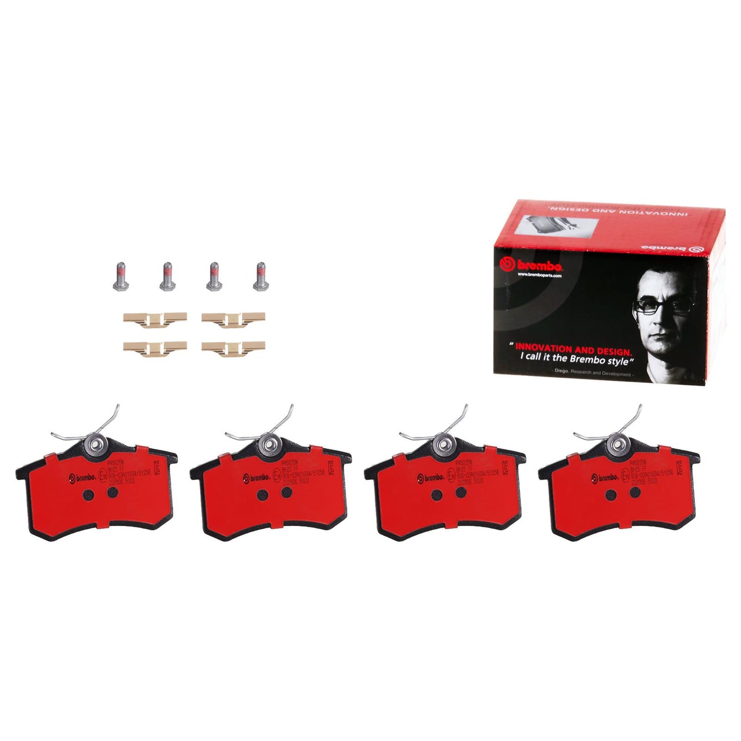 Brembo NAO Ceramic Brake Pads P85020N