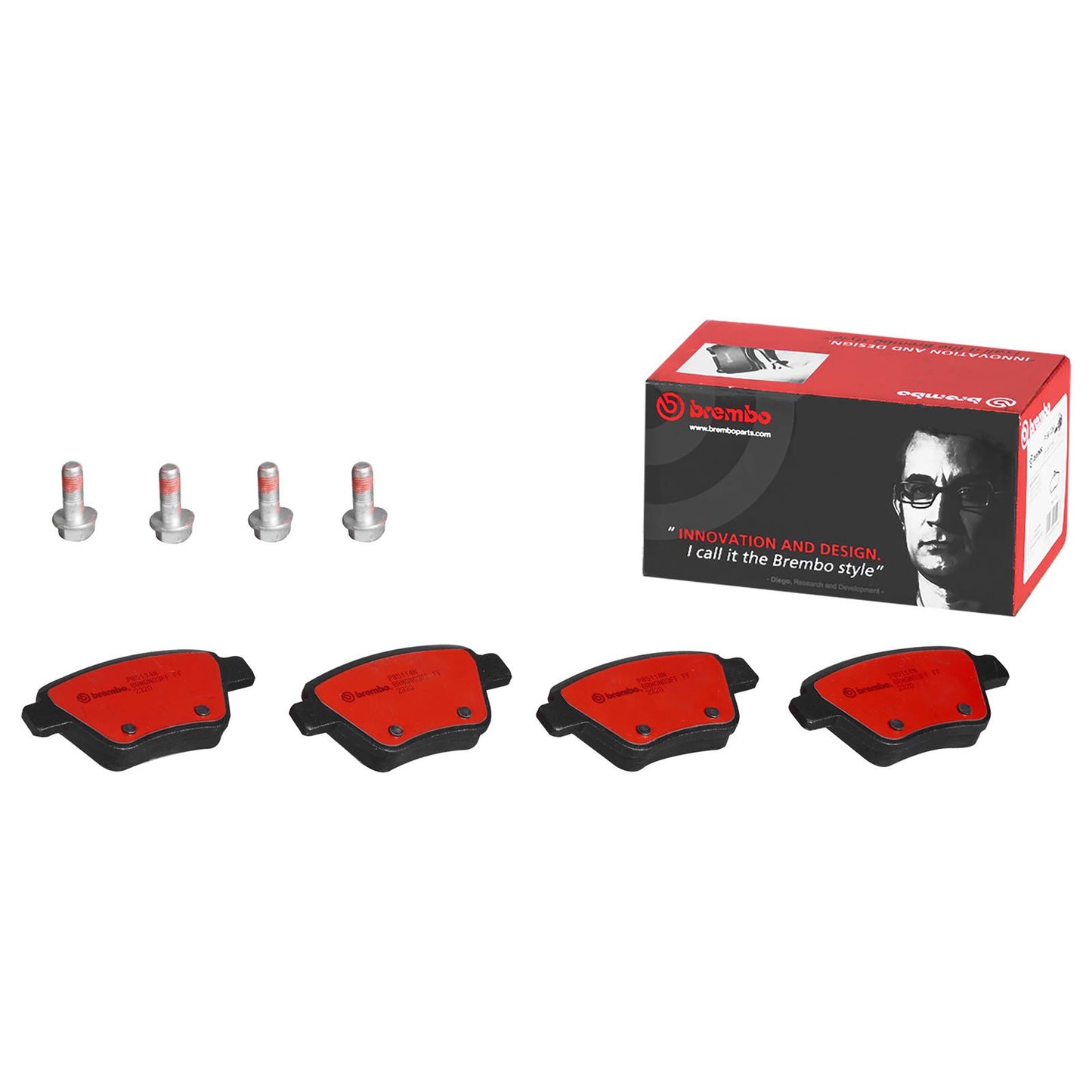 Brembo NAO Ceramic Brake Pads P85114N