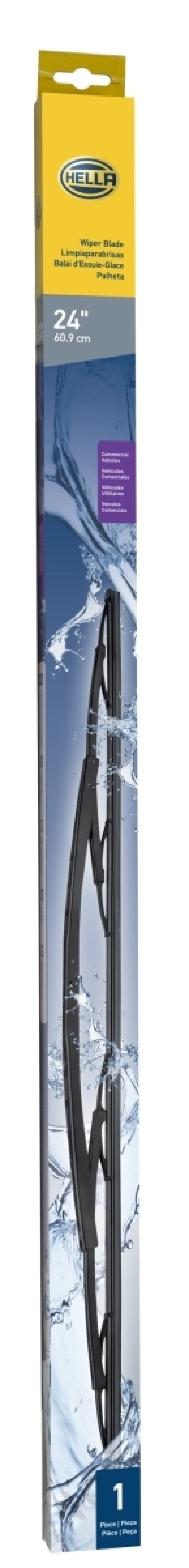 Hella Commercial Wiper Blade 24in - Single 9XW191398241