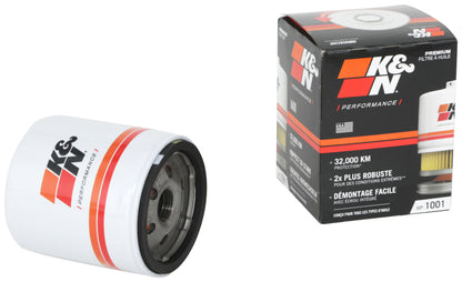 K&N Chevy / Pontiac / GMC / Buick Performance Gold Oil Filter HP-1001