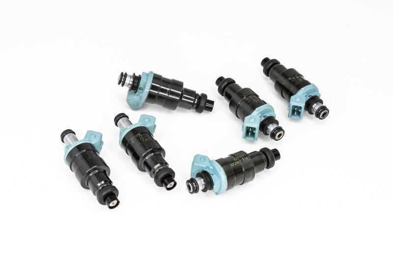 DeatschWerks Universal 450cc Low Impedance 11mm Upper Injector - Set of 6 42M-11-0450-6