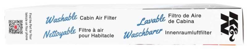 K&N 99-03 Acura TL / 01-03 Acura CL / 98-02 Honda Accord 2.3L/3.0L Cabin Air Filter (2 Per Box) VF3006