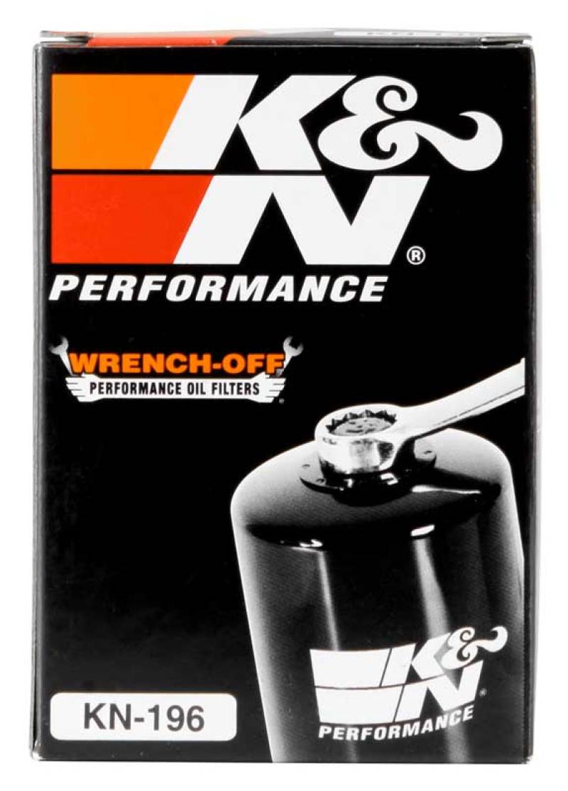 K&N Polaris 2.688in OD x 3.813in H Oil Filter KN-196