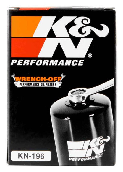 K&N Polaris 2.688in OD x 3.813in H Oil Filter KN-196