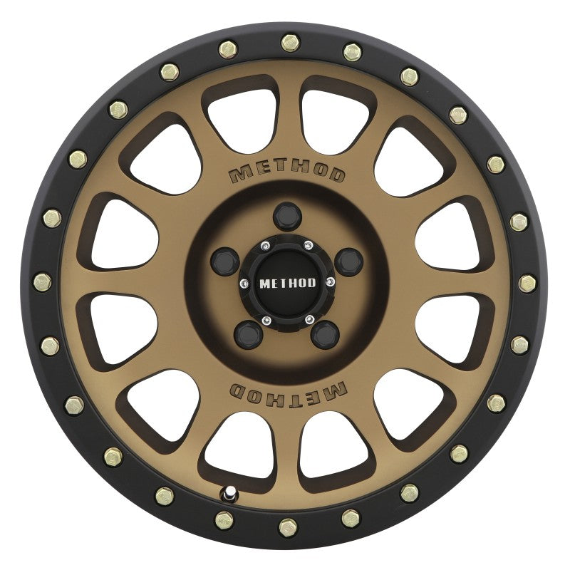 Method Race Wheels MR305 NV Matte Bronze Wheels with Matte Black Ring MR30589058900