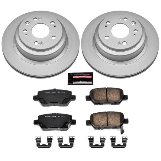 Power Stop Z17 Evolution Plus GEOMET Coated Brake Kits CRK4605